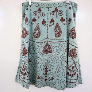 RUBBER DUCKY Production Inc Boho Inspired Skirt Size Small